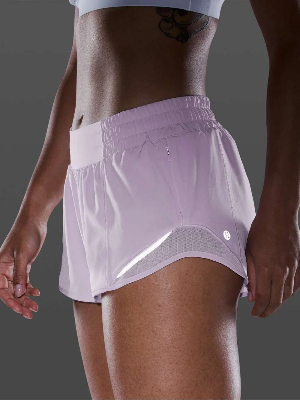 Lululemon Hotty Hot Shorts Size 2- Lavender Dew 2.5 inseam  Color no longer sold